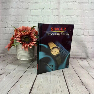 vintage singer timesaving sewing book 1987 seamstress tailor fashion design